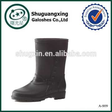 Bottes de hommes bottes de pluie en plastique pluie A-909